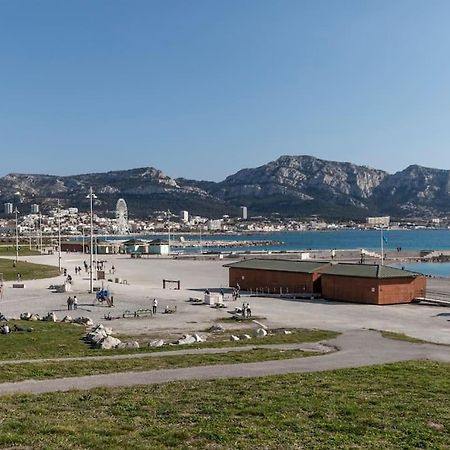 T2 Plage Prado-David, Parc Borely, Parking Privee Marseille Luaran gambar