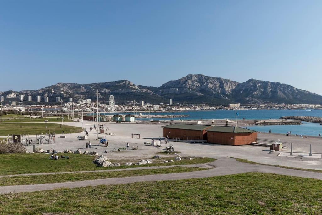 T2 Plage Prado-David, Parc Borely, Parking Privee Marseille Luaran gambar